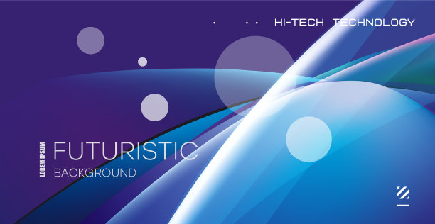 简单的流体颜色梯度抽象背景图片下载