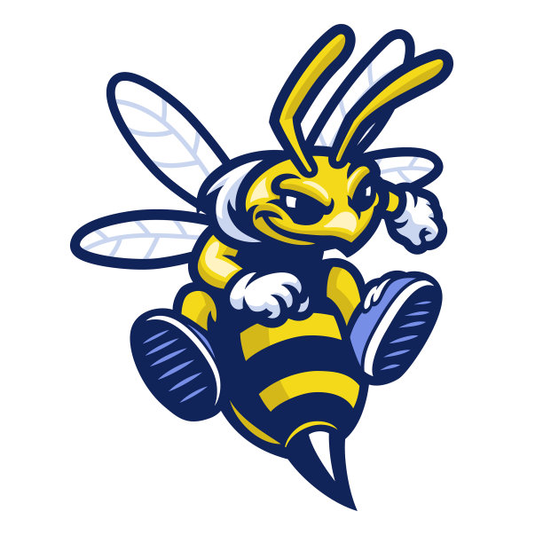 卡通蜜蜂运动吉祥物图片下载