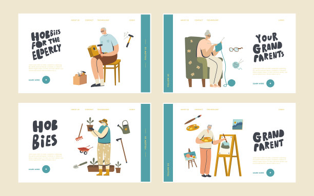 高级人物花时间在家里吸引人图片下载