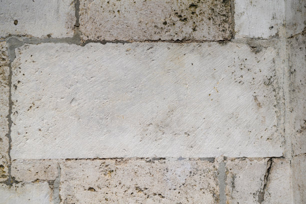 风化的砂石作为砖部分修复图片下载