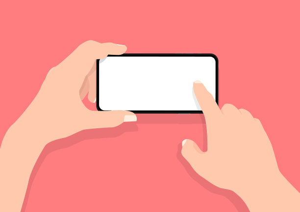 男子双手捧着手机智能手机图片下载