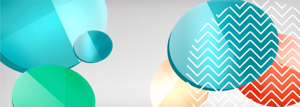 抽象光滑圆形背景图片下载