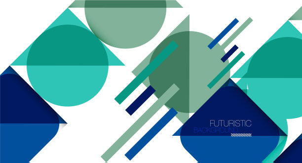 用简洁的几何抽象背景图片下载