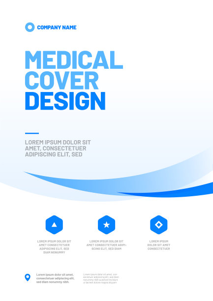 布局设计模板的药物a4图片下载