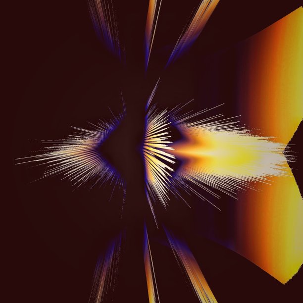 爆炸分形背景图片下载