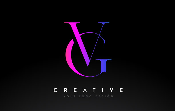 Vg gv字母设计logo logo型图标概念图片下载