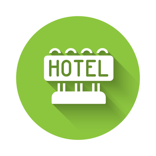 户外广告带文字的白色招牌图片下载