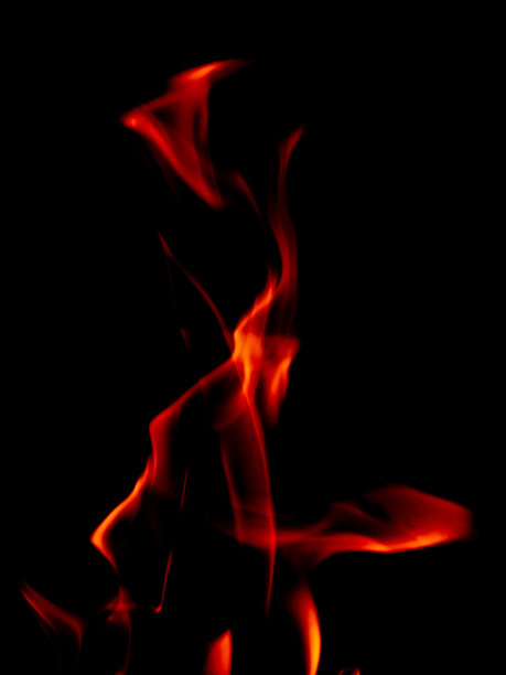 火焰火焰燃烧发光的黑色背景，美丽的抽象火焰熊熊燃烧的orane和红色火焰显示高和力量的能量，照片美丽的图形创意设计火焰墙纸和图案图片下载