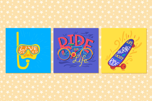 健康积极的生活方式概念图标集图片下载