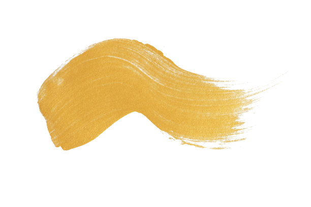 白色背景上的金色纹理涂料图片下载