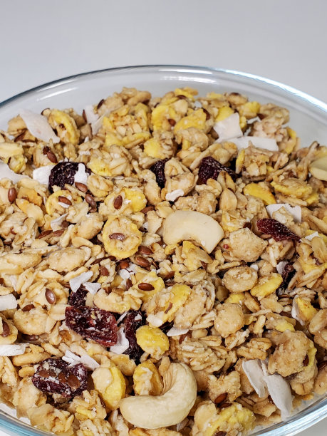 早餐有很多全谷物。最好的照片图片下载