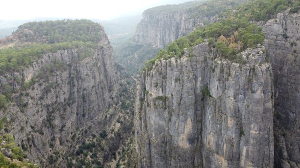 安塔利亚塔子峡谷的风景图片下载