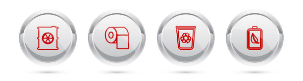 在厕纸桶中放置放射性废物图片下载