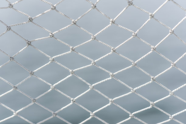 护网一种装饰在游艇上的材料网，起保护作用纹理或背景。图片下载