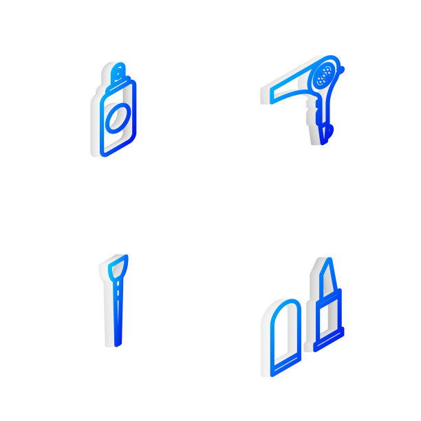 设置等距线吹风机喷雾可以化妆图片下载
