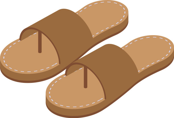 男孩凉鞋图标等距风格图片下载
