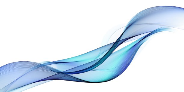 颜色浅蓝色抽象波浪设计图片下载