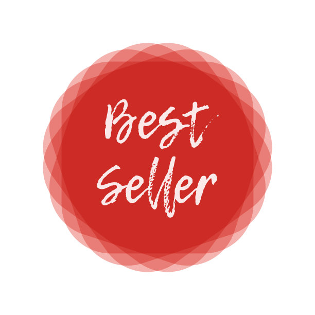 最畅销的文字红色圆形标签设计元素图片下载