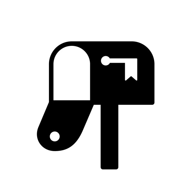 邮箱图标采用新潮的平面设计，邮箱图标图片下载