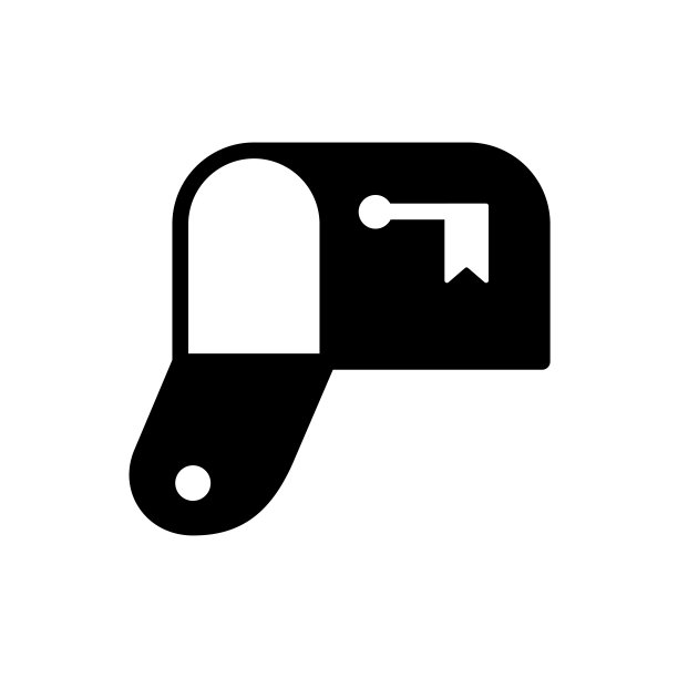 邮箱图标采用新潮的平面设计，邮箱图标图片下载