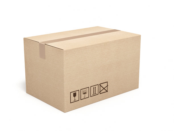 纸板箱库存照片图片下载