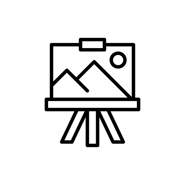 矢量轮廓图标风格插画艺术作品。EPS 10文件图片下载