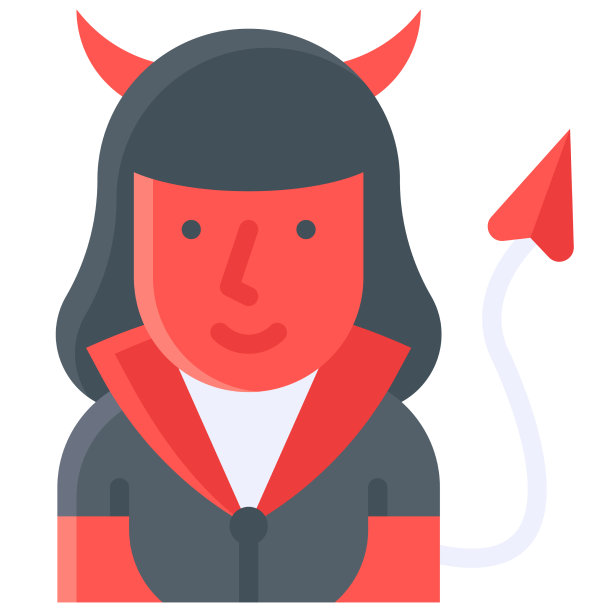 魔鬼女孩服装偶像万圣节化妆舞会图片下载