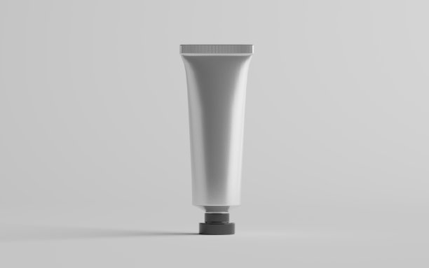 铝塑料化妆品/油漆管模型-一个管图片下载