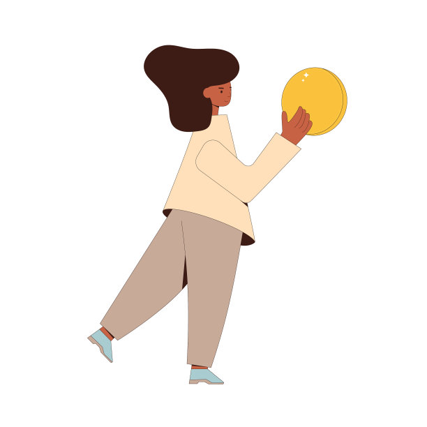 女主人公穿着休闲装图片下载