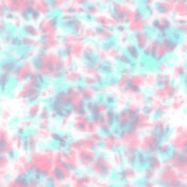 扎染shibori无缝图案。水彩画抽象结构。图片下载