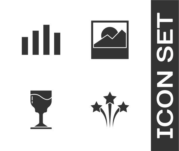 放烟火，放音乐，均衡器，放酒杯图片下载