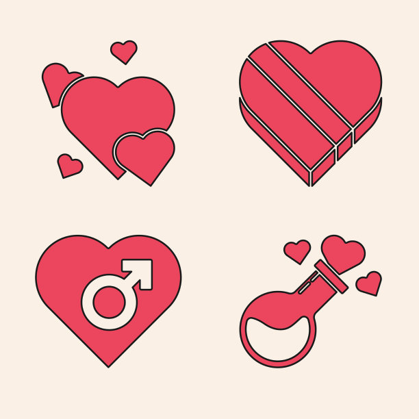 瓶子里装着爱情魔药心糖图片下载