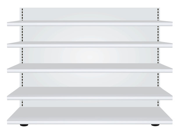 空空如也的货架图片下载
