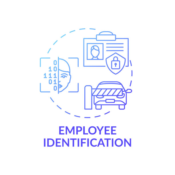 员工标识概念图标图片下载