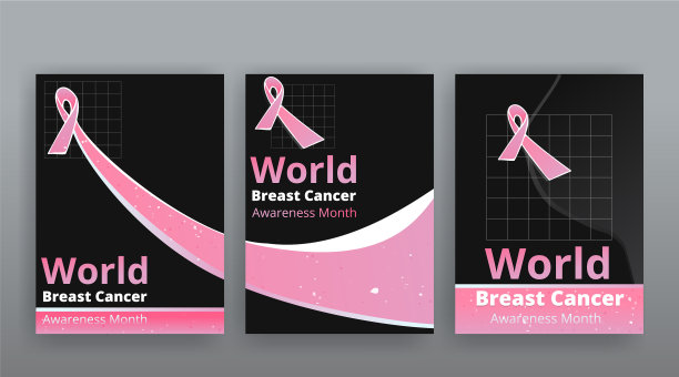 十月乳腺癌宣传月用粉色图片下载