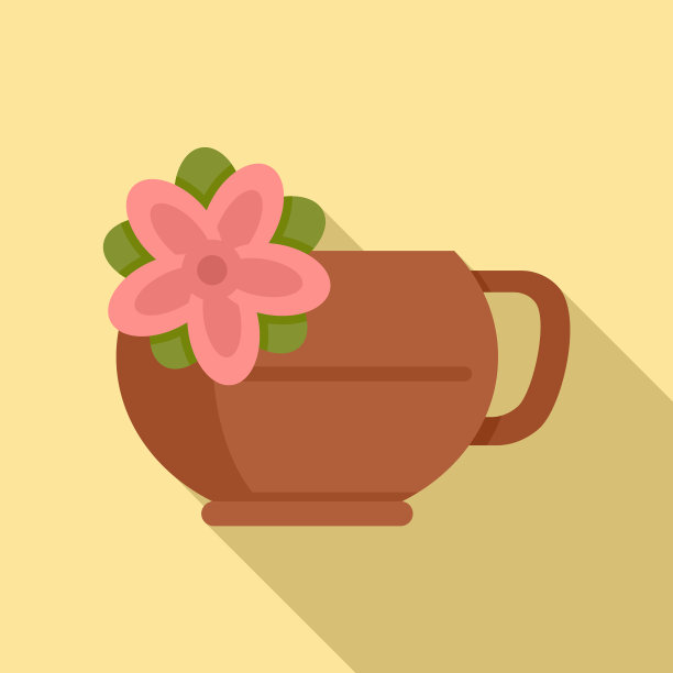 东方茶道icon flat风格图片下载