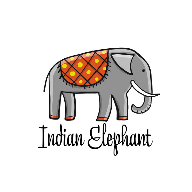 大象人物草图为您的设计图片下载