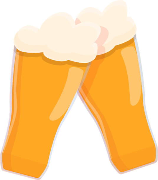 欢呼庆祝图标卡通风格图片下载