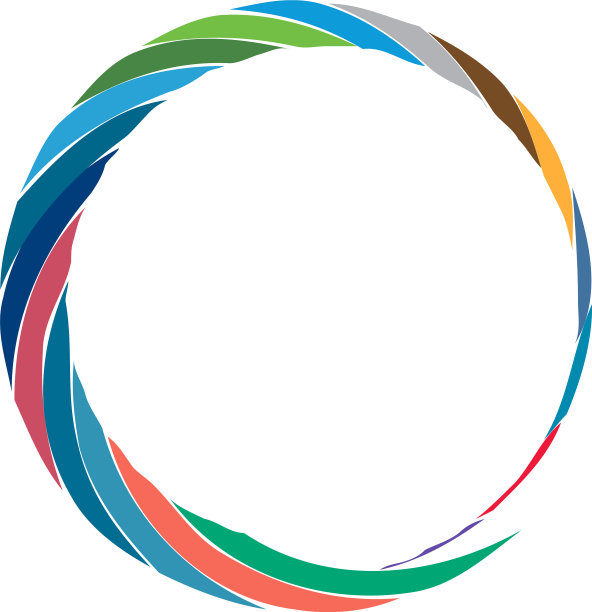 圆形螺旋旋流设计元件图片下载