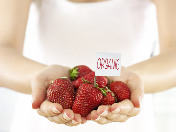 有机草莓图片下载