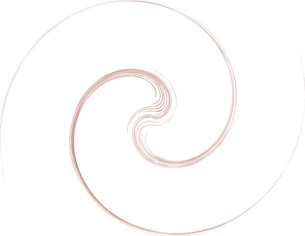 曲线旋转蜗壳螺旋形状多彩的螺旋图片下载