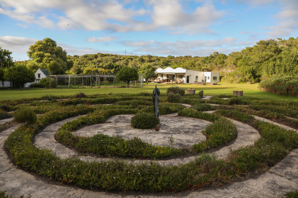 花园里的迷宫。图片下载
