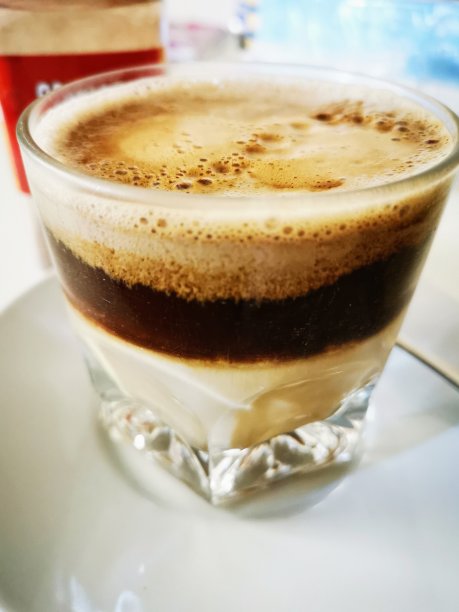 咖啡加燕麦奶图片下载