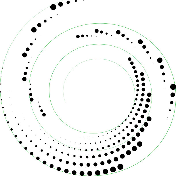 叠加抽象螺旋、漩涡、漩涡蜗壳图片下载