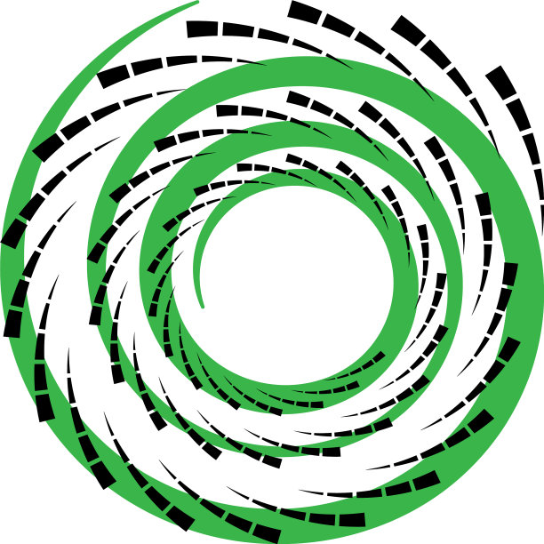 叠加抽象螺旋、漩涡、漩涡蜗壳图片下载