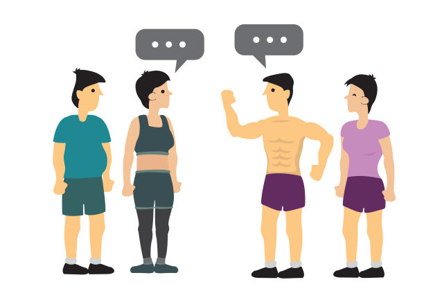 一群穿着运动服的年轻人图片下载