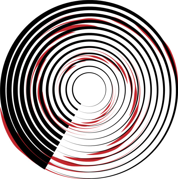 叠加抽象螺旋、漩涡、漩涡蜗壳图片下载