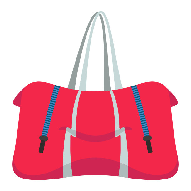 红色的运动包图片下载