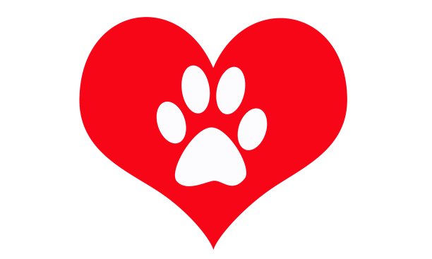 红心里面有个白爪子图片下载