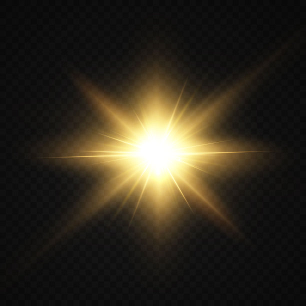 阳光闪耀着现实的耀眼光芒图片下载